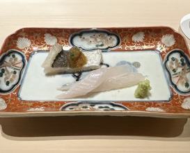 Dinner at Kurumasushi