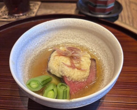 Dinner at Kyoaji Motoi (京味 もと井)