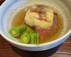 Dinner at Kyoaji Motoi (京味 もと井)