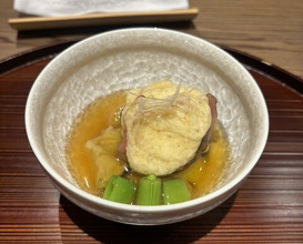 Dinner at Kyoaji Motoi (京味 もと井)