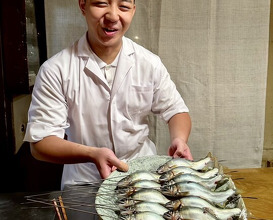 Dinner at Kyotenjin Noguchi (京天神 野口)