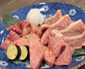 Dinner at Sumibi Yakiniku Kyuu (炭火焼肉 久)