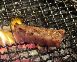 Dinner at Sumibi Yakiniku Kyuu (炭火焼肉 久)