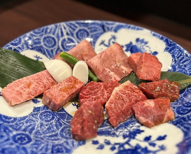 Dinner at Sumibi Yakiniku Kyuu (炭火焼肉 久)