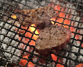 Dinner at Sumibi Yakiniku Kyuu (炭火焼肉 久)