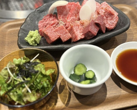 Dinner at Sumibi Yakiniku Kyuu (炭火焼肉 久)