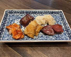 Dinner at Sumibi Yakiniku Kyuu (炭火焼肉 久)