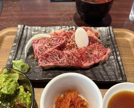 Dinner at Sumibi Yakiniku Kyuu (炭火焼肉 久)