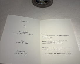 Dinner at Ginza L'ecrin