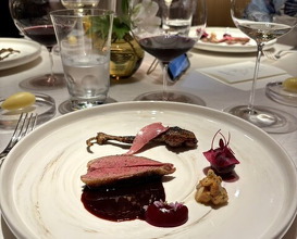 Dinner at Ginza L'ecrin