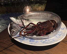 Dinner at LAT.34°N by AO