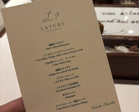 Dinner at LATURE (ラチュレ)