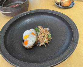 Dinner at Budoonomori Les Tonnelles (レストランぶどうの森 レ・トネル)