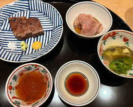 Dinner at Makimura