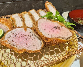 Dinner at Tonkatsu Mange (とんかつ マンジェ)