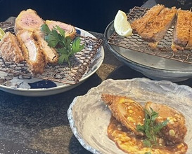 Dinner at Tonkatsu Mange (とんかつ マンジェ)