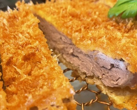 Dinner at Tonkatsu Mange (とんかつ マンジェ)