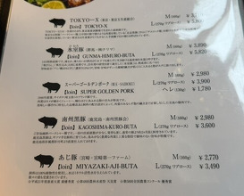 Dinner at Tonkatsu Mange (とんかつ マンジェ)