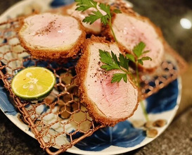 Dinner at Tonkatsu Mange (とんかつ マンジェ)