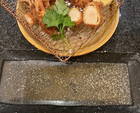 Dinner at Tonkatsu Mange (とんかつ マンジェ)