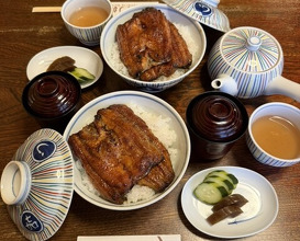 Dinner at Unagi no Matsu Ka (うなぎのまつ嘉)