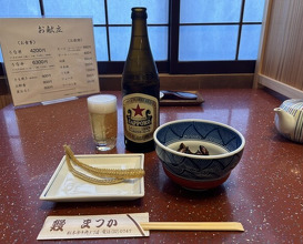 Dinner at Unagi no Matsu Ka (うなぎのまつ嘉)