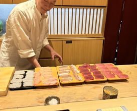 Dinner at Sushi Matsuura (鮨 まつうら)