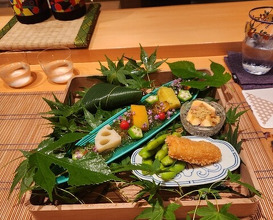 Dinner at Matsuyama