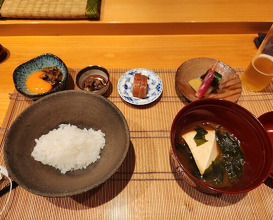 Dinner at Matsuyama