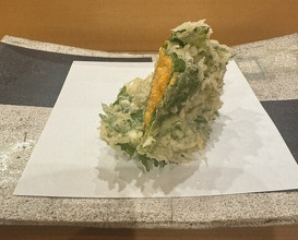 Dinner at Akita Tempura Mikawa (秋田 てんぷら みかわ)