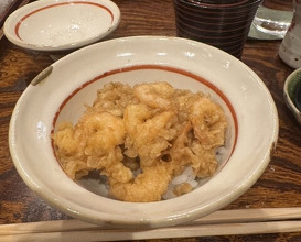 Dinner at Akita Tempura Mikawa (秋田 てんぷら みかわ)