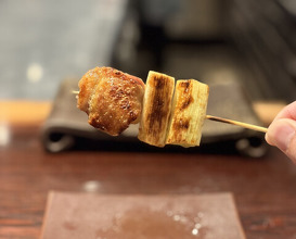 Dinner at YAKITORI Moe es (YAKITORI 燃 es)