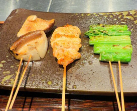 Dinner at YAKITORI Moe es (YAKITORI 燃 es)