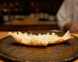 Dinner at Tempura Mokkosu (天ぷら もっこす)