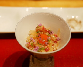 Dinner at Tempura Mokkosu (天ぷら もっこす)