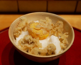 Dinner at Tempura Mokkosu (天ぷら もっこす)