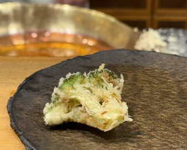 Dinner at Tempura Mokkosu (天ぷら もっこす)