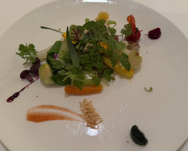 Dinner at Restaurant Moliere (レストラン・モリエール)