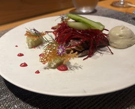 Dinner at Shimanami French Murakami (しまなみふれんち Murakami)