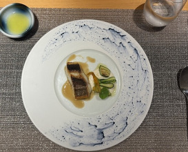 Dinner at Shimanami French Murakami (しまなみふれんち Murakami)