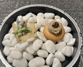 Dinner at Shimanami French Murakami (しまなみふれんち Murakami)