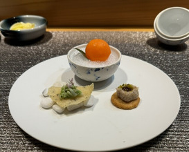 Dinner at Shimanami French Murakami (しまなみふれんち Murakami)
