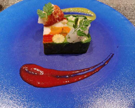 Dinner at Shimanami French Murakami (しまなみふれんち Murakami)