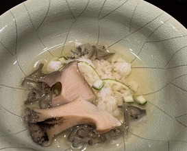 Dinner at Muromachi Wakuden