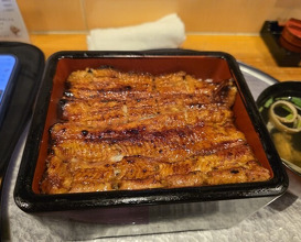 Dinner at Unagi Musashino (鰻 むさし乃)