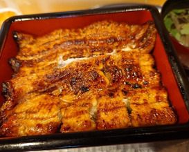 Dinner at Unagi Musashino (鰻 むさし乃)