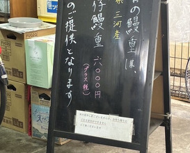 Dinner at Unagi Musashino (鰻 むさし乃)