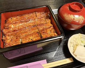Dinner at Unagi Musashino (鰻 むさし乃)