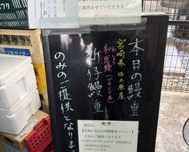 Dinner at Unagi Musashino (鰻 むさし乃)