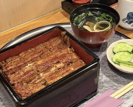 Dinner at Unagi Musashino (鰻 むさし乃)